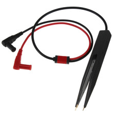 2 Stück für SMD  Chip Test Clip Kapazität Induktivität Widerstand Test Clip Meter Blei Sonde Multimeter Pinzette
