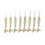 2.5mm-6.0mm Ergonomic Crochet Hook With Resin Fish Tail Handle 1