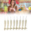 8Pcs Aluminum Crochet Hook Fish Tail Handle Crochet Hook 2