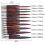 10Pairs Interchangeable Circular Wood Knitting Needle Set 6