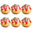 6Pcs Artificial Grilled Meat Balls Model Simulation-Type C 1