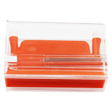 Enfile-aiguille automatique à Double trous-couleur orange