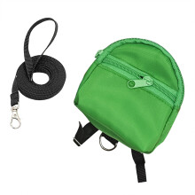 Small Pet Walking Harnesses Suit Animal Outdoor Harnesses-green