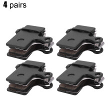 Pastillas de freno de disco para bicicletas de repuesto con control de ruido, bloques de freno de disco semimetálicos de cobre de alta potencia de