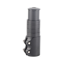 Aluminium Fahrradstabilisierungserhöhung 12cm Schwarz für Mountainbikes