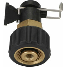 Adaptador para hidrolavadora de alta presión, acoplamiento giratorio fácil de usar, presión máxima para tareas de limpieza intensas, apto para la