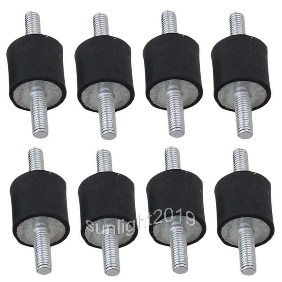 Anti-Vibration Mounts For Air Compressors, Rubber Isolator Shock Absorb Mounts, Heavy Duty Noise Reduction, Damping Element For Industrial Machines, 9173940542402