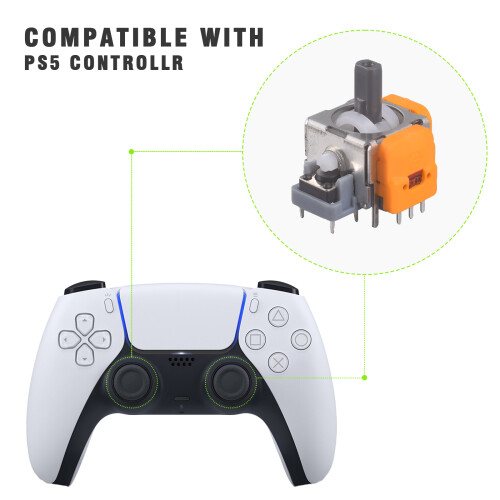 Hall-Sensor-Joystick-Ersatzkit für PS5-Controller   Modell 2 2