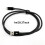 USB-A 2.0-zu-USB-C-Kabel mit 3A-Schnellladung Black 1 m 2