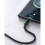 USB-A 2.0-zu-USB-C-Kabel mit 3A-Schnellladung Black 1 m 5