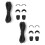 Salomon Quicklace Schnürsenkel Black S 1