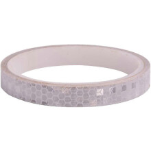 Reflective Tape 1cm*8m Waterproof Self-adhesive High Brightness Honeycomb Pattern for Cars Motorcycles Helmets
