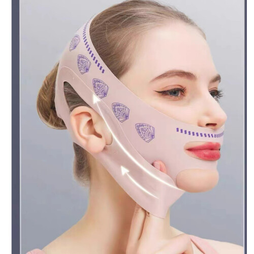 Mask för Ansiktslyft under Sömn Beige 1