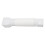 Extendable Rain Gutter Downspout Extension Pipe 20in-59in White 6