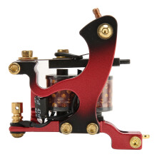 Máquina de tatuagem leve com estrutura de ferro, design ergonômico, linhas suaves, fácil de colorir, alta resistência, velocidade de trabalho