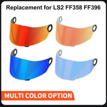 Ersatz-Helmscheibe für FF358 FF396 Motorrad Integralhelm – Mehrere Farben