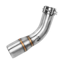 Motorrad-Auspuff-Mittelrohr für SV650, SV650X 2016-2021, Edelstahl