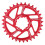 Oval Chainring for Bicycle Drivetrain, Direct Mount Oval Chainring Compatible with 12 Speed System, Offset Chainring with Anodized Surface and Positio 1