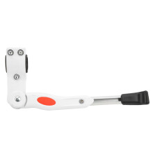 Cavalletto per bicicletta in lega di alluminio 330mm x 34mm bianco