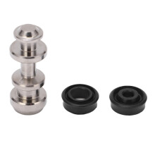 Brake Lever Internals Service Kit Titanium Alloy Rebuild Part, High Performance Piston Assembly Brake Lever Internals Replacement Provides Better Brak