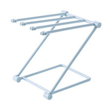 Hand Towel Holder Stand For Kitchen, Ventilation Hanging Rack With Space-Saving Convenience, Foldable And Stable Construction, Multi-Purpose Dish