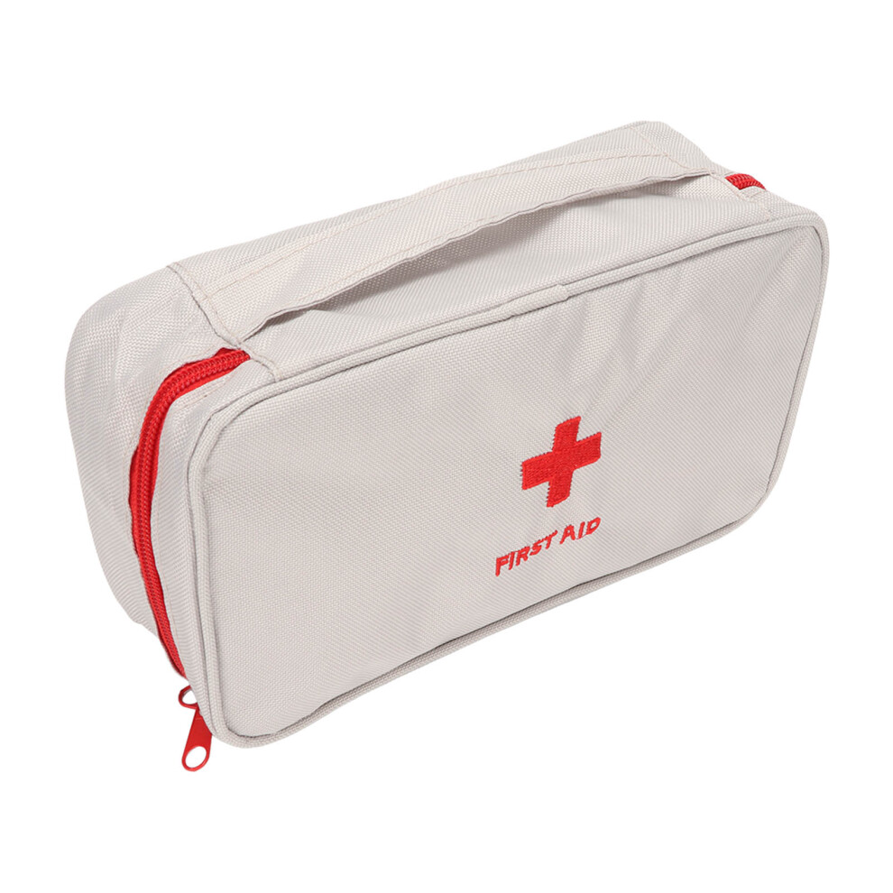 Grey Waterproof First Aid Bag With Large Capacity Emergency Medical Pouch