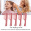 5Pcs Wide Tooth Comb Set, Anti-Static, Ergonomic Handle, 16.2x4.8cm 5