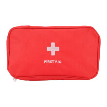 First Aid Bag for Emergency Supplies, Portable Pouch with Multi Pocket Design, Compact First Aid Kit Bag Lightweight Waterproof Material for Car Home