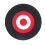 Archery Moving Target EVA Round 25cm Shooting Practice with 2 Target Papers 8
