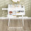 Homcom HOMCOM Modern Dressing Table w/ 2 Drawers Round Mirror for Bedroom White 5