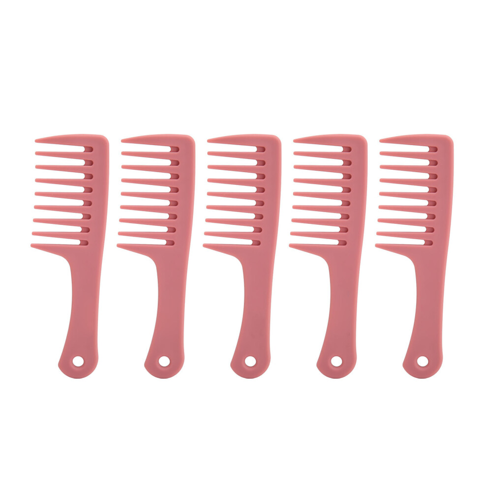 5 StÃ¼cke Friseurkamm Breiter Zahn Antistatisch