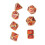7PC Metal Multi-Sided Dice Set, Home Decor, Game Accessory for 14+ 14