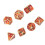 7PC Metal Multi-Sided Dice Set, Home Decor, Game Accessory for 14+ 6