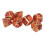 7PC Metal Multi-Sided Dice Set, Home Decor, Game Accessory for 14+ 7