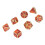 7PC Metal Multi-Sided Dice Set, Home Decor, Game Accessory for 14+ 16