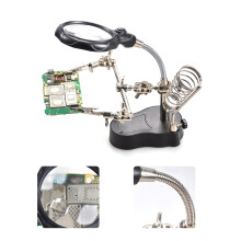 Magnifying Glass Soldering Station LED Lamp 5.5-inch Acrylic Lens
