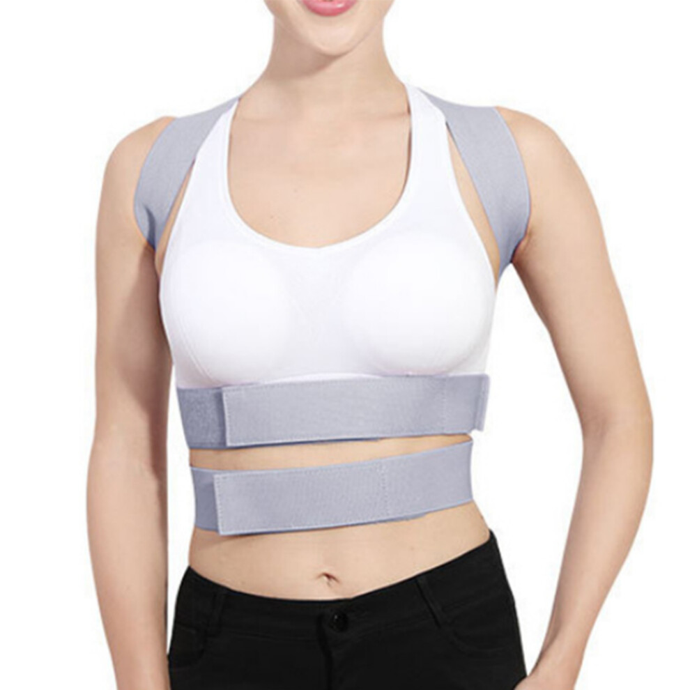 Ergonomic Posture Corrector For Teens Adults, Breathable Support With Clavicle Alignment And Adjustable Shoulder Straps, Promotes Muscle Memory And N