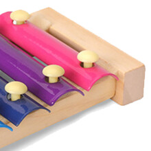 8 Note Xilofono in Legno per Bambini, 12x23.9x2.4cm Suono Chiaro