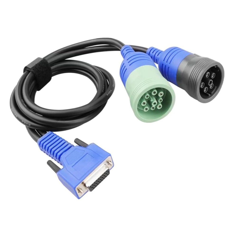 493148 Truck Diagnostic Cable 6Pin 9Pin Adapter Connector Obdii Female Socket For Usb Link Engine Analysis 9199774630498