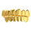 Removeable Top and Bottom Mouth Grillzs Set for-Gold 1