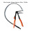 Carbon Steel Hose Clamp Pliers with Locking Function, 63cm Wire 11