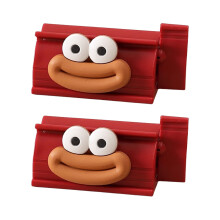 2Pcs AntiSlip Smiling Face Toothpaste Squeezer for Pressing-2