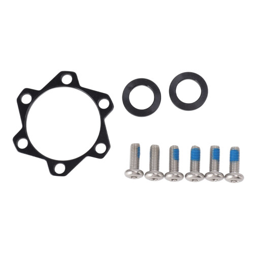 Boost Hub Conversion Adapter For Bikes, Front Hub Conversion High Strength Hub Conversion Adapter Disc Brake Rotor Bolts Quality Material With Easy In 2