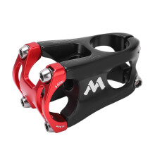 Mountain Bike Stem Lightweight Aluminum Handlebar Stem for MTB Road Bikes Universal Fit CNC Machined Hollow Design with High Strength Aluminum Alloy H