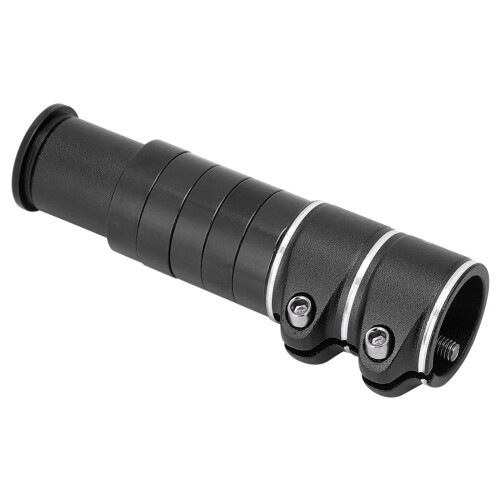 Bike Fork Stem Extender Bicycle Handlebar Riser Adaptor Aluminium Alloy Head Up Adapter Adjustable Height For Threadless Steerer Compatibility High St 2