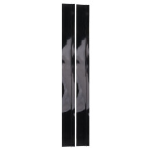 Stove Side Gap Guards, Easy to Clean Anti Oil Sealing Strip For Stovetop And Countertop, Black