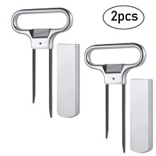 Wine Bottle Opener, Versatile Cork Remover with Effortless Cork Removal Action and Two-Pronged Precision Engineering, Durable Zinc Alloy Handle