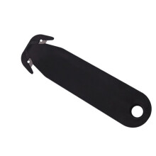 Metall-Kartonmesser, Sicherheits-Universalmesser aus Edelstahl, ergonomisch gestaltet für den Einsatz zu Hause und im Büro, kompakte und tragbare