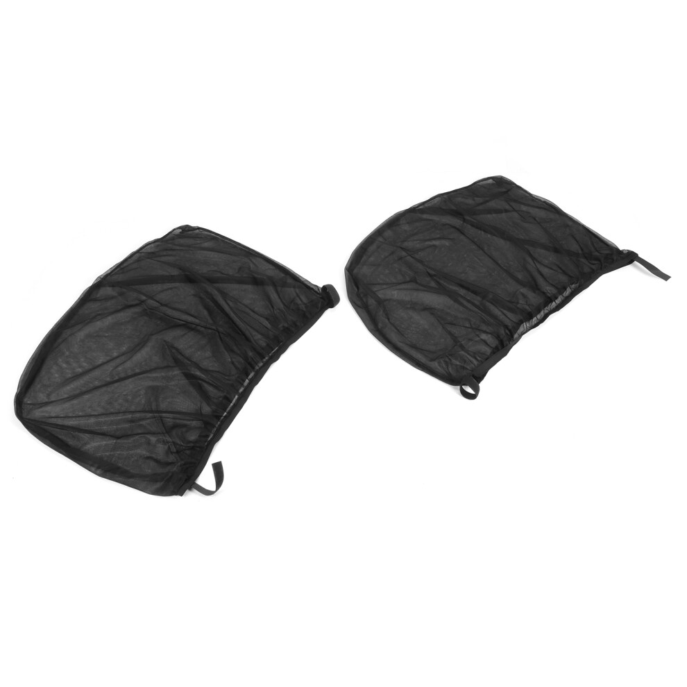 Quick Installation Car Window Screens, Elastic Material Privacy Protection Stretchable Mesh For Suv Rear Side Windows, Double-Layer Ventilation 9358999627014