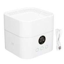 Flüsterleiser Luftbefeuchter, Ultraschall-Luftbefeuchter für Zuhause, Individuelle Luftfeuchtigkeitsregulierung, Befüllsystem von oben,